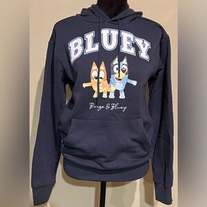Navy Blue Bluey Hoodie